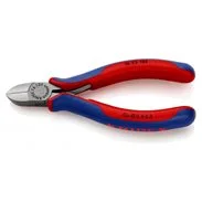 KNIPEX Boční štípací kleště pro elektromechaniky, leštěná hlava, tvar 2, 125mm